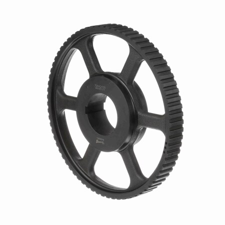 Browning Steel Bushed Bore Gearbelt Pulley, 72HQ100 72HQ100